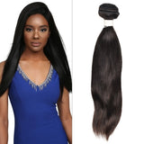 100% VIRGIN REMY HUMAN HAIR UNPROCESSED BRAZILIAN WEAVE NATURAL STRAIGHT 3PCS WITH 13X4 CLOSURE Find Your New Look Today!