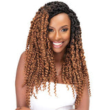 MULTI PACK DEALS! Janet Collection Synthetic Hair Crochet Braids NALA TRESS Boho Twist Braid 18" (5-PACK, 1B)