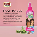 African Pride Dream Kids Olive Miracle Instant Moisturizing Detangler Spray 8oz Find Your New Look Today!