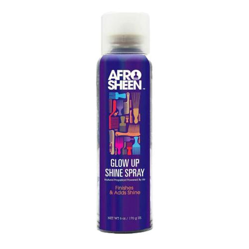 Afro Sheen Glow Up Shine Spray 6oz/ 170g Find Your New Look Today!
