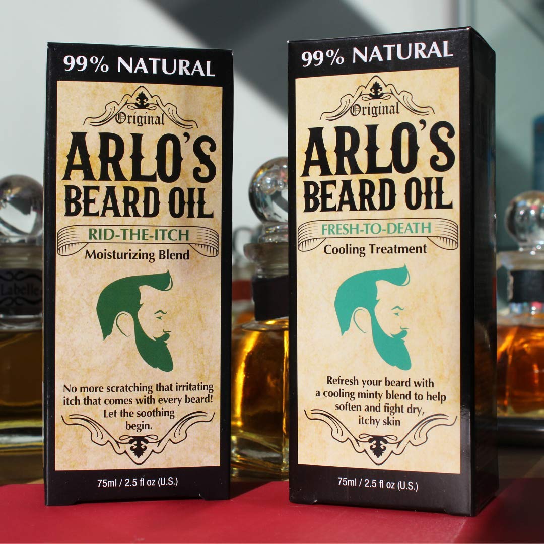 Arlo's Original Beard Oil with Vitamin E 2.5 oz. Find Your New Look Today!
