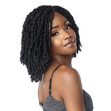 Sensationnel Human Hair Braids Empire Afro Kinky Bulk 12"