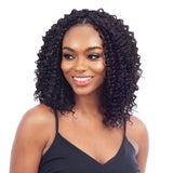 Naked Human Hair Crochet Braids Pre-Loop Type Deep Curl (8-18")