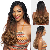 Mane Concept Crochet Braids A Fri-Naptural 6X Pre-Stretched Bouncy Braiding 22"