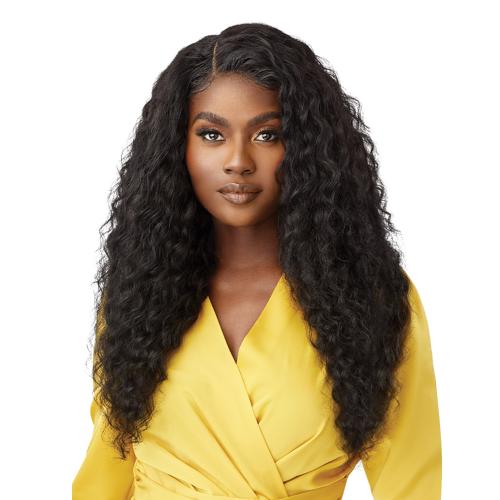 My Tresses Gold Label Unprocessed Human Hair Braids Pre Stretched Wet N Wavy Splash Deep Bulk (18"-24")