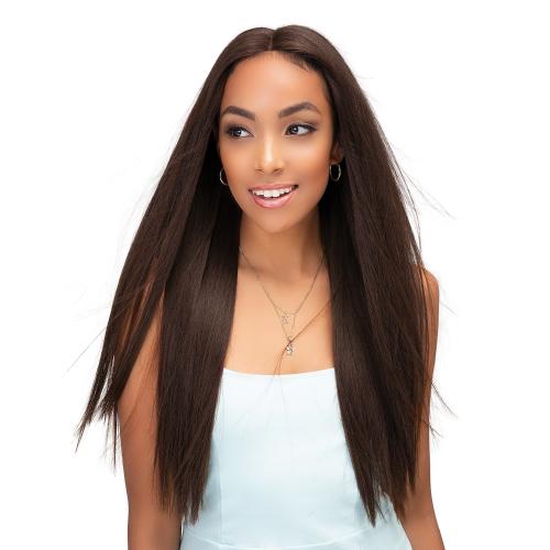 Janet Collection Natural Virgin Remy Human Hair 13X4 Lace Frontal Closure Straight (12"-16")