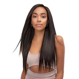 Janet Collection Natural Virgin Remy Human Hair 13X4 Lace Frontal Closure Straight (12"-16")