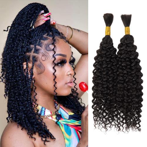 Starlet 100% Virgin Unprocessed Human Braiding Hair Water Bulk (20"-24")