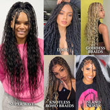 Saga Human Hair Braids Wet&Wavy Popular Super Bulk 18"