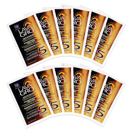 DR LAVA GRO Hair Re Builder Treatment 12pcs Find Your New Look Today!