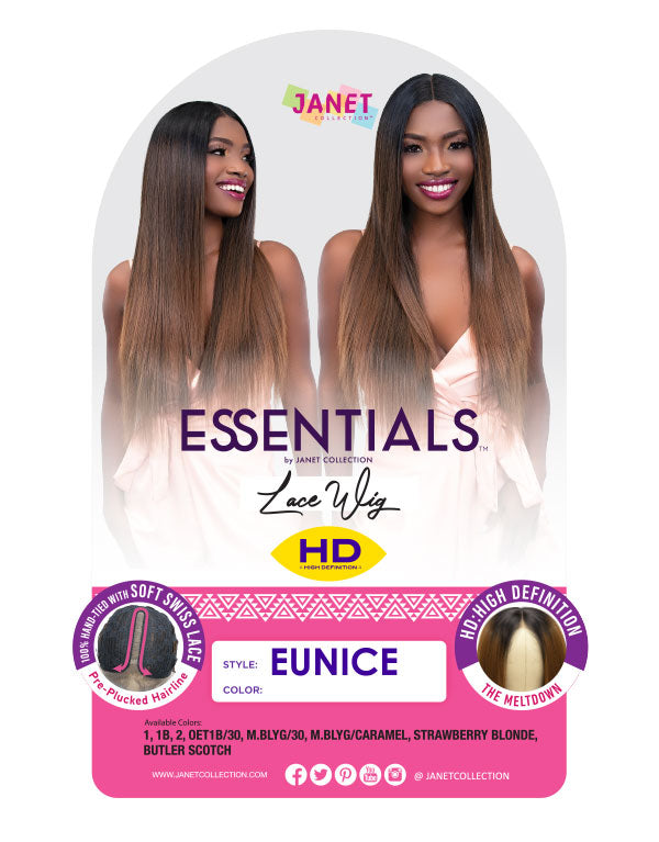 JANET ESSENTIALS HD LACE EUNICE WIG