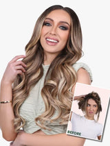 Sensationnel EVERLY CLIP IN 100% Remi Human Hair, Butterfly Clip in, Clip-in, Easy Styling, Everly, Extensions, Side grip