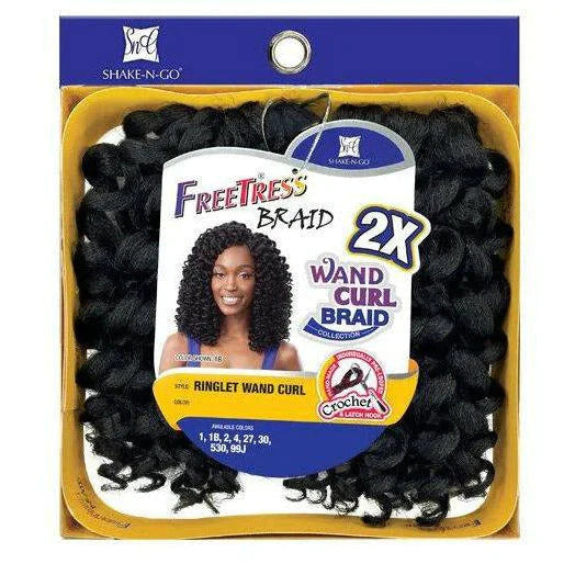 Freetress wand curl hair hotsell