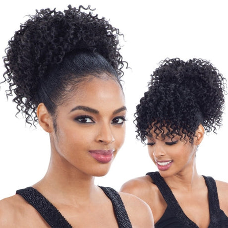 Freetress Equal Synthetic Hair Drawstring Ponytail and Bang Pony Pop Bell Find Your New Look Today!