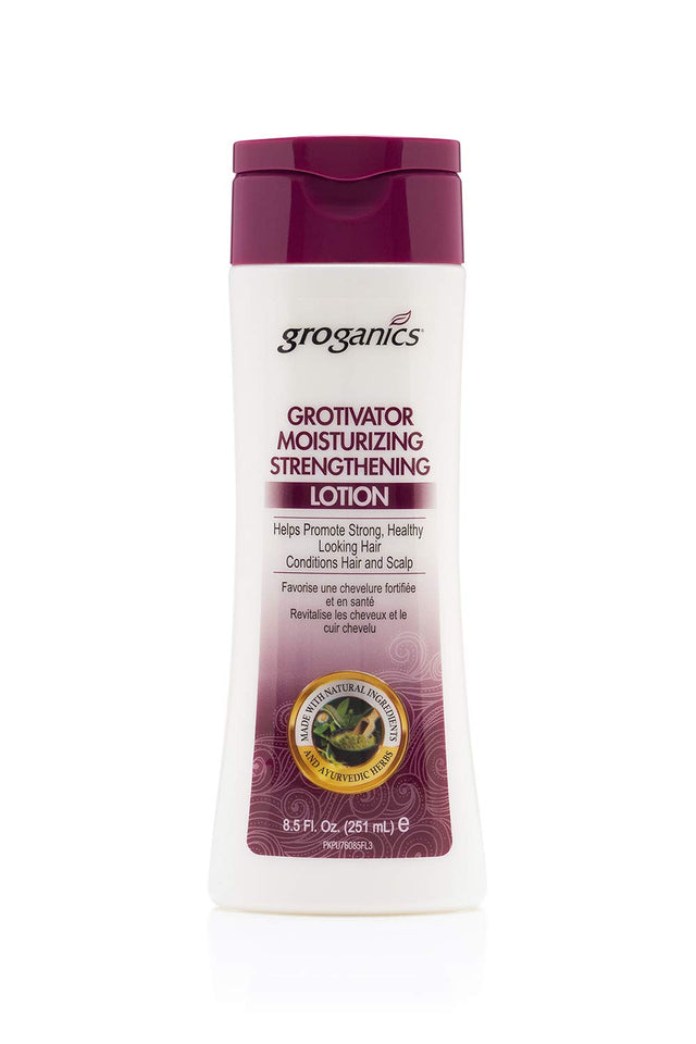 Groganics Grotivator Growth Moisturizing Lotion 8 oz Find Your New Look Today!