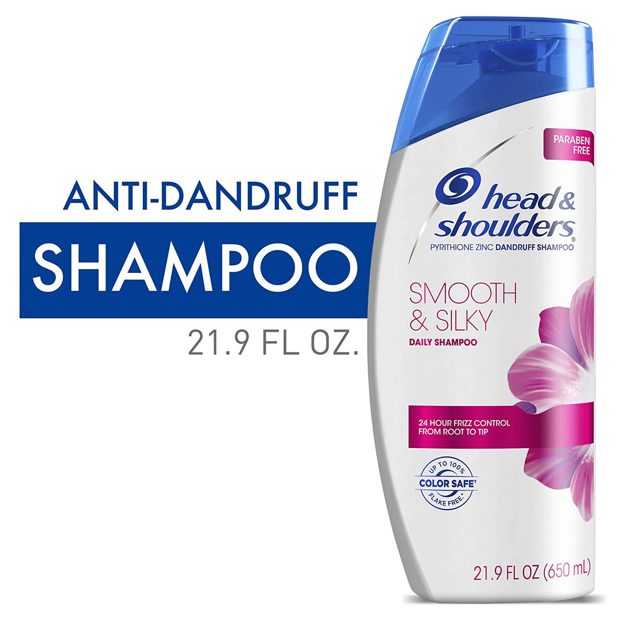 Head & Shoulders Smooth & Silky Dandruff Shampoo, 21.9 Fluid Ounce Find Your New Look Today!