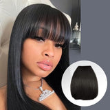 Instant Glitz Bangs Hair Clip In Bangs Clip on Bangs Sweet Bangs China Bang Synthetic Hair Piece Hair Extenstions for Women Sweet Bangs - China Bang (2) Find Your New Look Today!