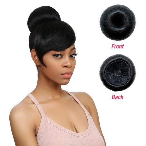 Instant Glitz Sweet Rolls Swoop Side Bang & Bun (Classic Glazed M) 2pcs Find Your New Look Today!