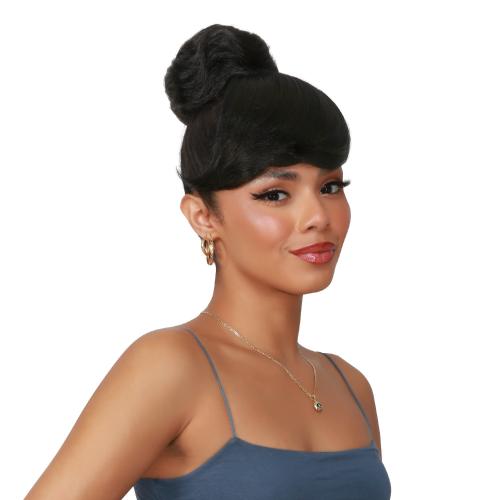 Instant Glitz Sweet Rolls Swoop Side Bang N Bun (Coffee Roll M) 2pcs Find Your New Look Today!