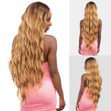 Janet Collection Human Hair Blend HD Swiss Lace Front Wig Remy Illusion X-Long Hibo Find Your New Look Today!