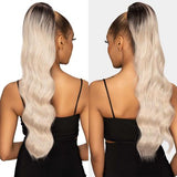 Janet Collection Human Hair Prime Unimix Ponytail Remy Illusion Pony Topaz Find Your New Look Today!