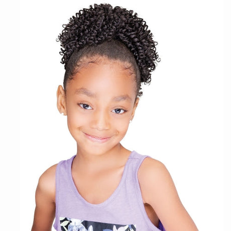 Janet Collection Synthetic Hair Draw String Ponytail Lovely Kid Vine Curl Find Your New Look Today!