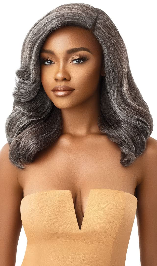 Outre Neesha Soft & Natural Synthetic Swiss Lace Front Wig NEESHA 202 (1B) Find Your New Look Today!