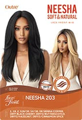 Outre Neesha Soft & Natural Synthetic Swiss Lace Front Wig NEESHA 203 (S1B/30) Find Your New Look Today!