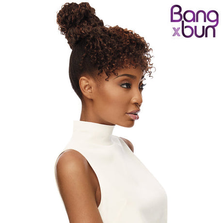 Outre Synthetic Hair Bun Quick Pony Bang X Bun Tamara Find Your New Look Today!