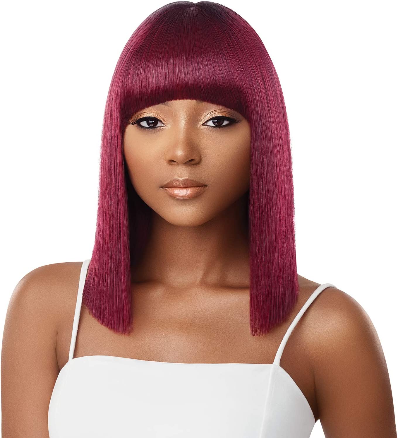 Outre Synthetic Hair Full Cap Quick Weave Complete Cap Bang Jodie