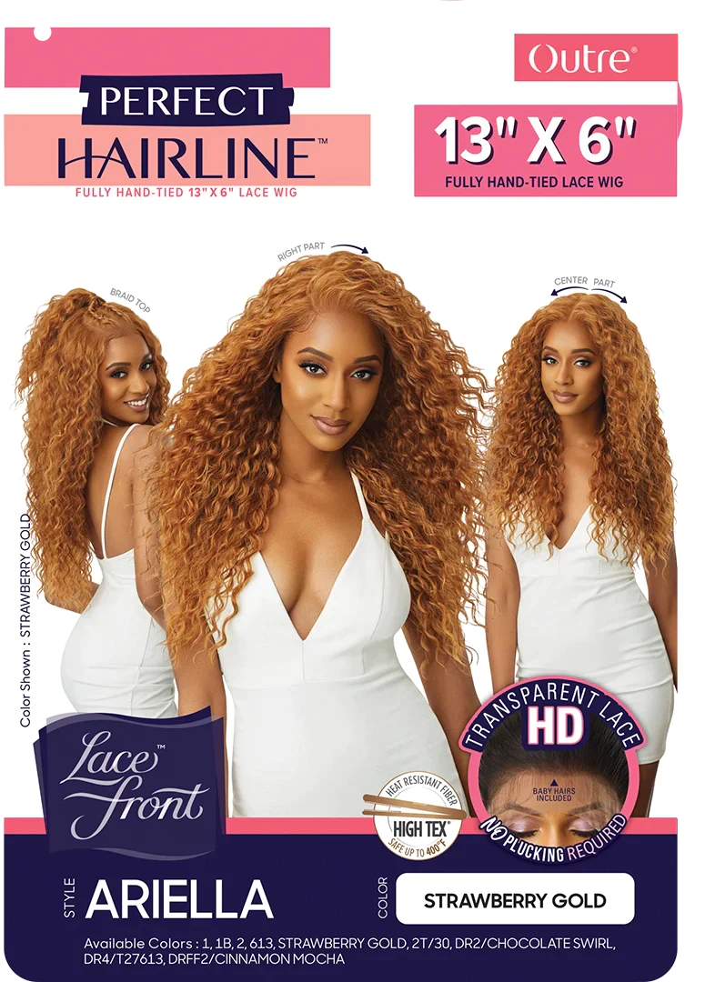 OUTRE PERFECT HAIRLINE FULLY HAND TIED 13x6" LACE WIG - ARIELLA - 28"