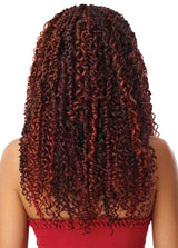 OUTRE X-PRESSION LACE FRONT BRAID WIG - BOHO PASSION WATER WAVE - 22"