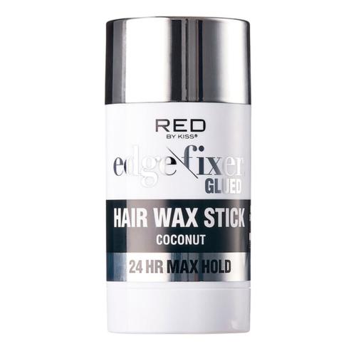 Red by Kiss Edge Fixer Glued 24 HR Max Hold Hair Wax Stick 2.47oz/ 70g Find Your New Look Today!