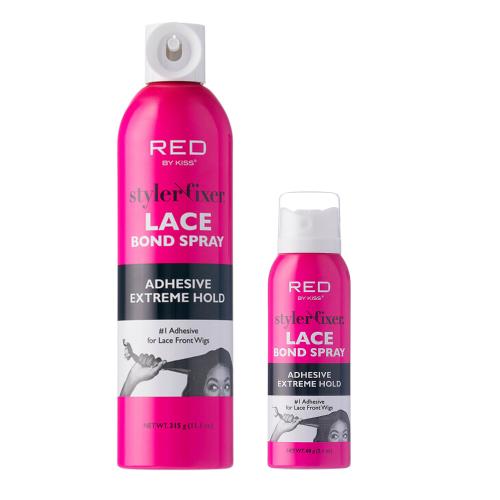 Red by Kiss Styler Fixer Lace Bond Spray Extreme Hold Find Your New Look Today!