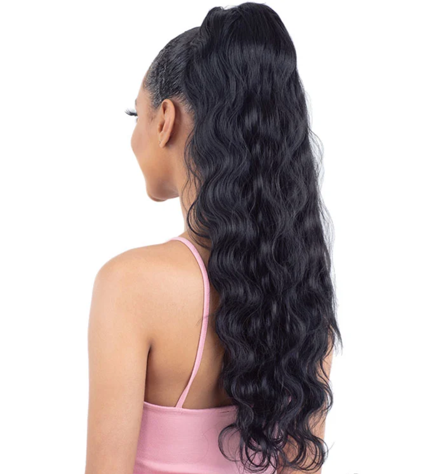 MAYDE BEAUTY CANDY DRAWSTRING PONYTAIL - SUGAR TART 24"