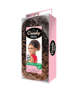 MAYDE BEAUTY CANDY DRAWSTRING PONYTAIL - BUBBLY POP 10"