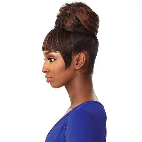 Sensationnel Synthetic Hair Bun & Bang Instant Bun With Bang Ada Find Your New Look Today!