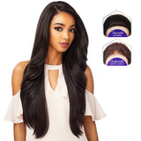 Sensationnel WHAT LACE 13x6 Wigs - Cloud 9 Synthetic Hair Hand Tied Natural Preplucked Hairline Illusion Lace Frontal Lacewig -Whatlace MORGAN (1B) Find Your New Look Today!