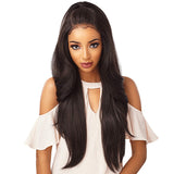 Sensationnel WHAT LACE 13x6 Wigs - Cloud 9 Synthetic Hair Hand Tied Natural Preplucked Hairline Illusion Lace Frontal Lacewig -Whatlace MORGAN (1B) Find Your New Look Today!