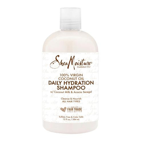 Shea Moisture 100% Virgin Coconut Oil Daily Hydration Shampoo 13oz Find Your New Look Today!