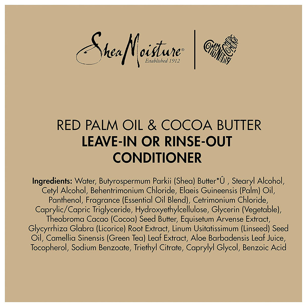 Sheamoisture Conditioner for Curly Hair Red Palm Oil and Cocoa Butter with Flaxseed Oil 13 oz Find Your New Look Today!