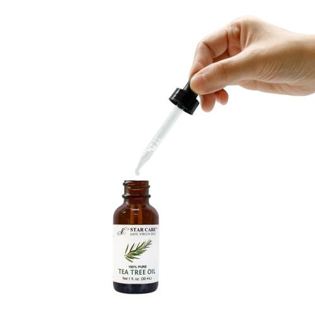 Star Care 100% Pure Tea Tree Oil 1oz/ 30ml Find Your New Look Today!