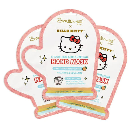 The Creme Shop Hello Kitty Hand Mask with Vitamin C & Squalane Find Your New Look Today!