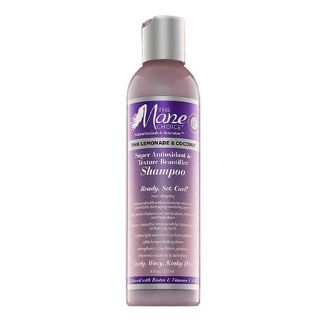 The Mane Choice Pink Lemonade n Coconut Super Antioxidant n Texture Beautifier Shampoo 8oz Find Your New Look Today!