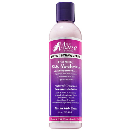 The Mane Choice Sweet Strawberry Fruit Medley Kids Moisturizer, 8 Ounce Find Your New Look Today!