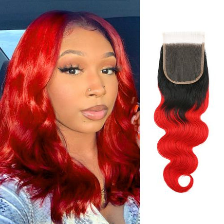 Uniq Hair 100% Virgin Human Hair Brazilian Bundle Hair Weave 4X4 Closure 7A Body #OTRED Find Your New Look Today!