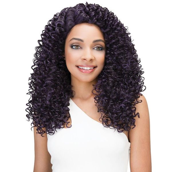 Janet Collection Brazilian Scent Human Hair Premium Blend Lace Front Wig DOMINI - Hollywood Beauty STL