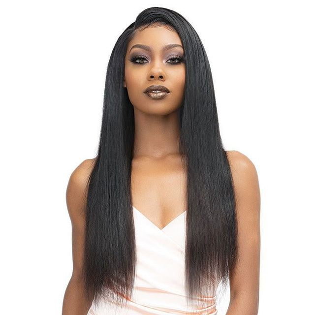 Janet Collection 100% Virgin Remy Human Hair Weave 3Pcs & 13X5 HD Lace Closure - BRAZILIAN STRAIGHT 12"14" 16" - Hollywood Beauty STL