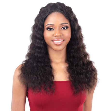 ModelModel 100% Human Hair HD Lace Front Wig Haute - SOFT CRIMP CURL 22 - Hollywood Beauty STL
